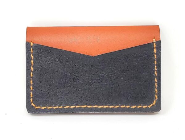 Leather Cardholder Wallet   Compact Slim Design for Men & Women Front Pocket Credit Card Holder Business Card Case - Image 8