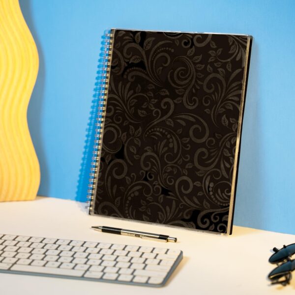 Aesthetic Planner Academic Year July 2024   June 2025 8.5 x11 with Weekly and Monthly Calendar pages   Daily Planner for Office Teacher Student Work (Black) - Image 8