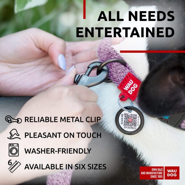Recycled Cotton Dog Leash 6 Ft   10 Ft Eco Friendly Collar for Small Medium & Large Dogs   Reflective Dog Leash for Medium Dogs   Strong Leashes for Large Breed Dogs Puppy Leash for Small Dogs - Image 5