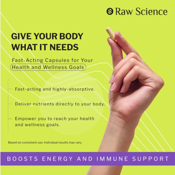 Vitamin B Complex Capsules   B Vitamins: B1 B2 B3 B5 B6 B7 B9 B12 Biotin Folic Acid Vitamin C for Energy & Immune Support Supplement B Complex for Women & Men's Nervous System 60 Capsules - Image 4