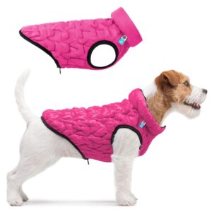 Dog Winter Coat UNI   Lightweight Reversible Warm Dog Jacket   Water Resistant Windproof Jacket   Dog Coats for Medium Dogs Small & Large Dogs Vest XXS
