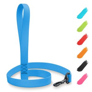 Waterproof Dog Leash 4 Ft   6 Ft   Anti Slip Dog Leash for Large Dogs Small and Medium Dogs   Heavy Duty Dog Leash with Water and Dirt Resistant   Long Or Short Dog Leashes for Boy & Girl Dogs