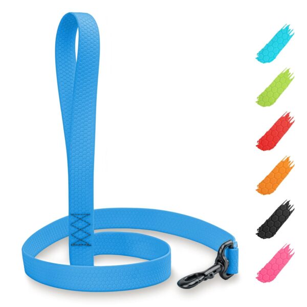 Waterproof Dog Leash 4 Ft   6 Ft   Anti Slip Dog Leash for Large Dogs Small and Medium Dogs   Heavy Duty Dog Leash with Water and Dirt Resistant   Long Or Short Dog Leashes for Boy & Girl Dogs