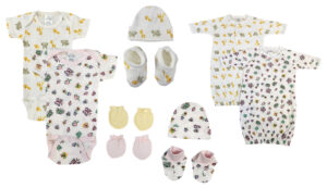 Newborn Baby Girl 10 Pc  Sets Nc_0633