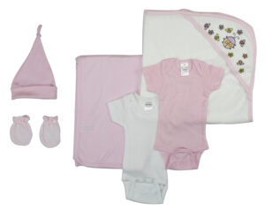 Newborn Baby 6 Pc  Baby Shower Gift Set Ls_0010nb