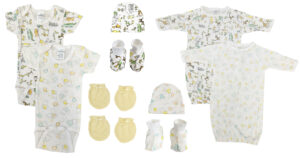 Unisex Newborn Baby 10 Pc  Sets Nc_0654