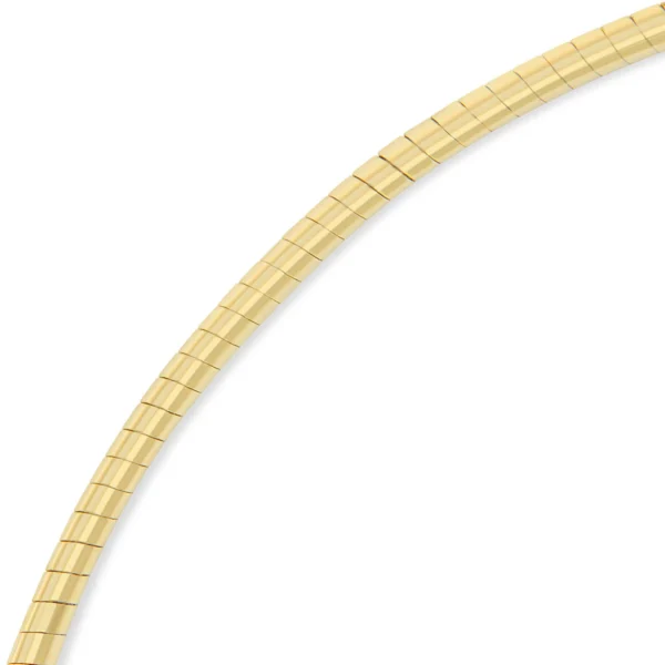 14K Yellow and White Gold 2.00 Cttw Round and Princess-Cut Diamond 'V' Shape Statement Necklace (H-I Color, SI2-I1 Clarity) - 18" - Image 3