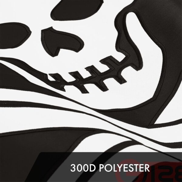 G128 10 Pack: Pirate Jolly Roger Swords Flag | 3x5 Ft | ToughWeave Series Embroidered 300D Polyester | Novelty Flag, Embroidered Design, Indoor/Outdoor, Brass Grommets - Image 4