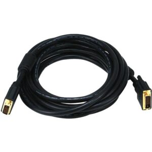 Monoprice 15ft 28AWG CL2 Dual Link DVI-D Cable - Black