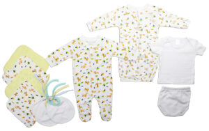 Unisex Newborn Baby 11 Pc  Baby Shower Gift Set Ls_0131