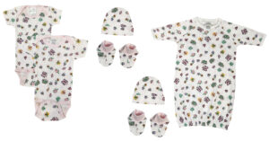 Newborn Baby Girl 7 Pc  Sets Nc_0619