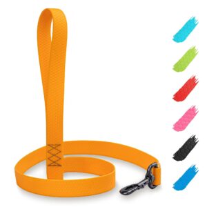 Waterproof Dog Leash 4 Ft   6 Ft   Anti Slip Dog Leash for Large Dogs Small and Medium Dogs   Heavy Duty Dog Leash with Water and Dirt Resistant   Long Or Short Dog Leashes for Boy & Girl Dogs