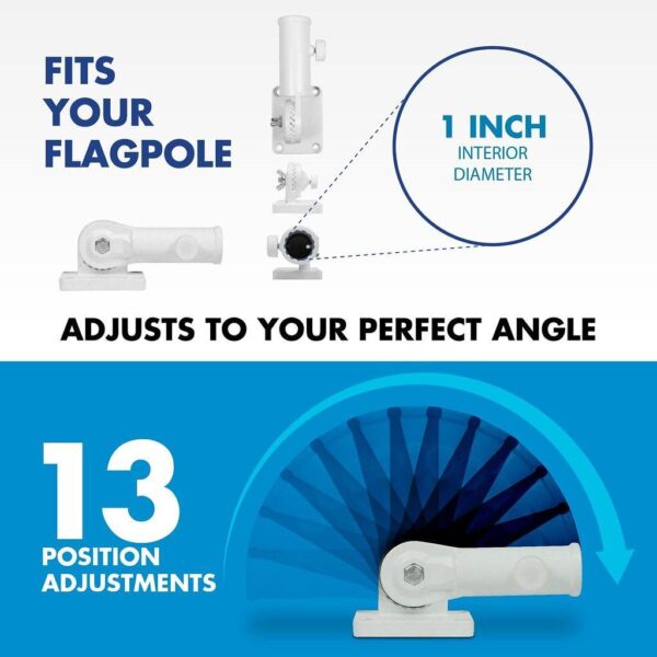 G128 Combo Pack: 6 Ft Tangle Free Spinning Flagpole (Silver) & Sri Lanka Flag 3x5 Ft Printed 150D Polyester, Brass Grommets (Flag Included) Aluminum Flag Pole - Image 8
