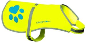 Dog Reflective Vest Sizes to Fit Dogs 14 lbs to 130 lbs    Hi Vis Safety Vest Keeps Dogs Visible On and Off Leash in Both Urban and Rural Environments. (X Small)