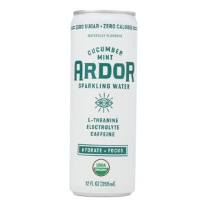 Ardor Sparkling Water - Sparkling Water Cumbr Mint - Case Of 12-12 Fz