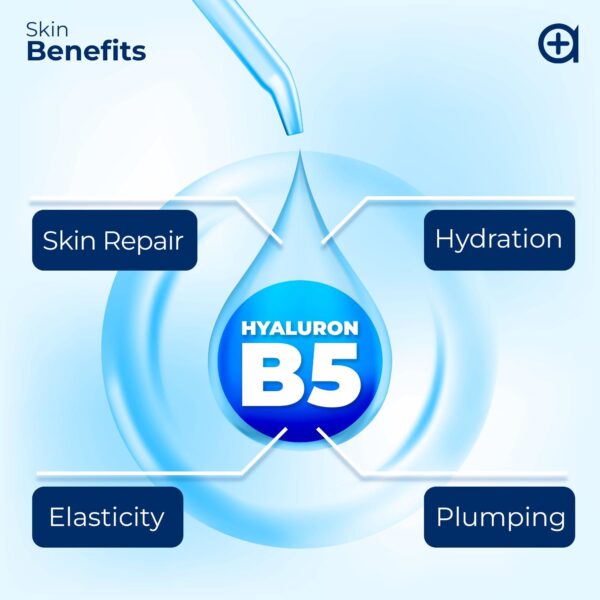 Pure Hyaluronic Acid Serum for Face with Vitamin B5 Hydrating Serum for Sensitive Skin Anti  Aging Serum Brightening Serum for Dark Spots Uneven Skin Tone Fine Lines & Wrinkles - Image 3