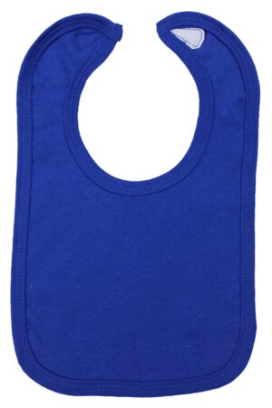 Royal Blue Interlock Bib 1023.blue