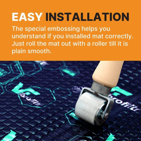 Sound Deadening Material 3 mm (118 mil).28.2 sq ft Noise Insulation & Dampening Material Butyl Audio Noise Insulation - Image 4