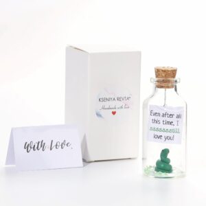 Anniversary Present for Her & Him Valentines Day Romantic Gift to Boyfriend Girlfriend Message I Love You Gifts Wife Husband (Snake in Big Bottle   I Sssssstill Love You Gift Bottle)