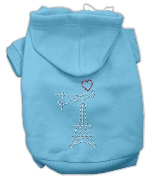 Paris Rhinestone Hoodies Baby Blue Xxl (18)
