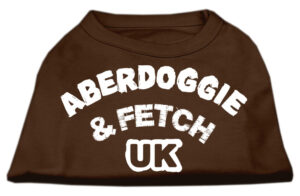 Aberdoggie Uk Screenprint Shirts Brown Xxxl (20)