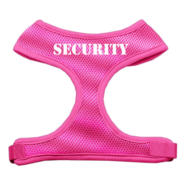 Security Design Soft Mesh Pet Harness Pink Medium