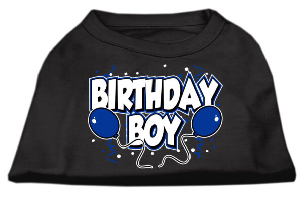 Birthday Boy Screen Print Shirts Black  Med