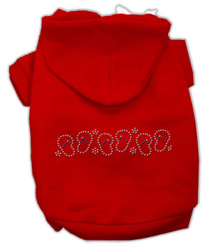 Beach Sandals Rhinestone Hoodies Red Xl (16)