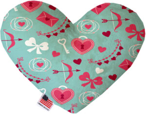 Cupid's Love 8 Inch Heart Dog Toy