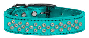 Sprinkles Ab Crystal Metallic Leather Turquoise 18