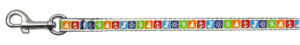 Classic Christmas Nylon And Ribbon Collars  3/8'' Wide X 4' Leash