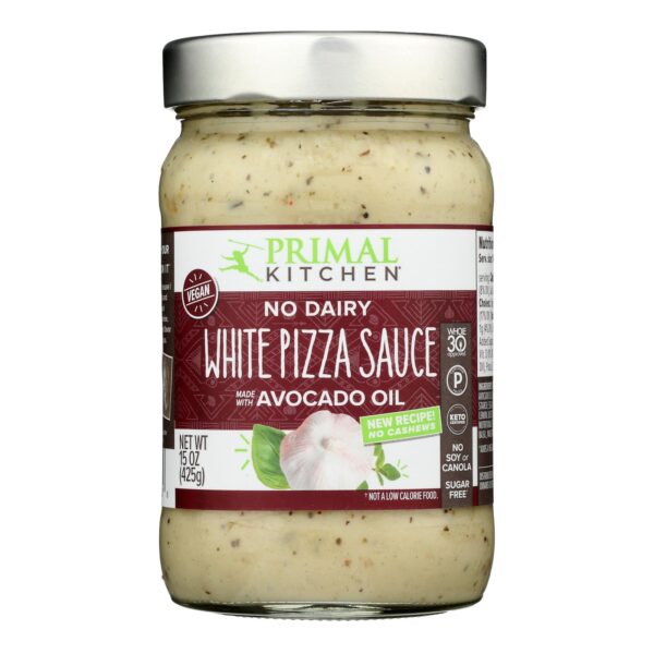 Primal Kitchen - Sauce White Pizza No Dairy - Case Of 6-15 Oz