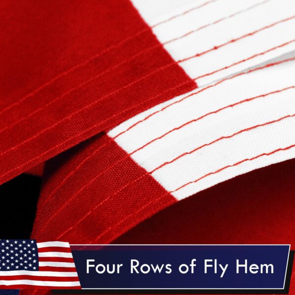 G128 Combo Pack: USA American Flag 3x5 Ft 75D Printed Stars & Open Sign Flag 3x5 Ft 75D Printed - Image 8