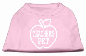 Teachers Pet Screen Print Shirt Light Pink Xs (8)