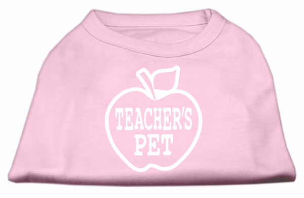 Teachers Pet Screen Print Shirt Light Pink Xs (8)