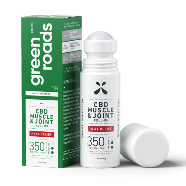 Moderate 350mg Heat Relief Cbd Muscle & Joint Roll-on