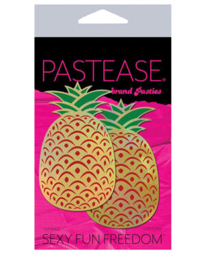 Pastease Glitter Pineapples - Yellow O/s
