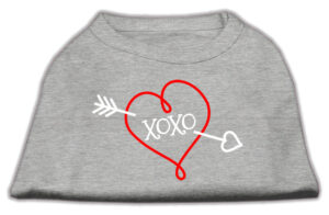 Xoxo Screen Print Shirt Grey Xs (8)