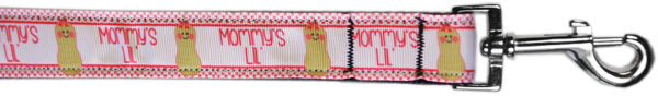 Mommy's Lil Peanut Nylon Pet Leash 5/8in By 4ft