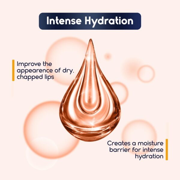 Lip Sleeping Mask with Hyaluronic Acid & Vitamin C   Nourish & Hydrate Dry Lips with Lip Balm   Overnight Lip Mask Moisturizer for Skin Care   Peach - Image 2