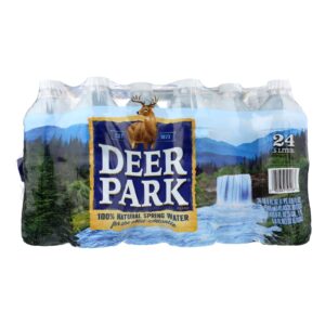Deer Park Water Natural Spring 24 Pack  - Case Of 1 - 24/.5ltr