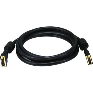 Monoprice 10ft 24AWG CL2 Dual Link DVI-D Cable - Black