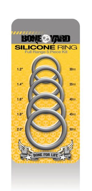 Boneyard Silicone Ring 5pc Kit