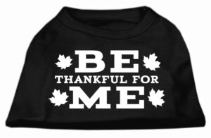 Be Thankful For Me Screen Print Shirt Black Xxxl(20)