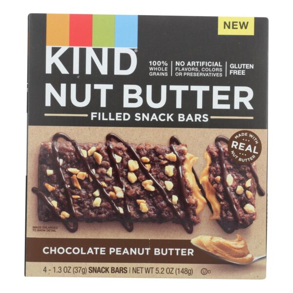 Kind - Bar Chocolate Peanut Butter Flld - Case Of 8 - 4/1.3 Oz