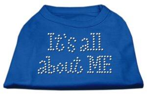 It's All About Me Rhinestone Shirts Blue Xs (8)