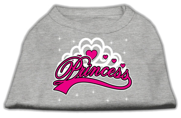 I'm A Princess Screen Print Shirts Grey Xl
