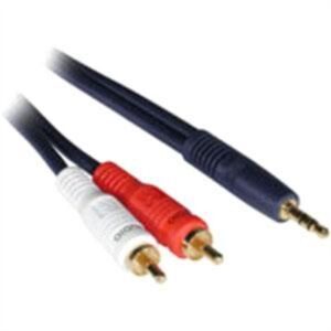 3'Stereo M to Dual RCA M Y