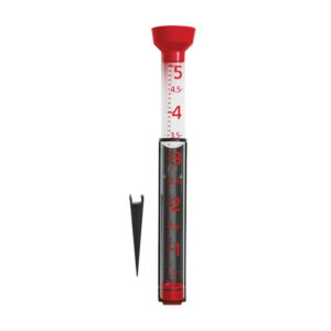 Taylor Precision Products 5288566 Jumbo Jr. 5-In. Capacity Easy-to-View Rain Gauge