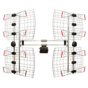 Antennas Direct DB8-E 8-Element Bowtie UHF Outdoor HDTV Antenna, Multi-Directional, 70+ Mile Range, 4K 8K UHD NEXTGEN TV with All-Weather Mounting Hardware